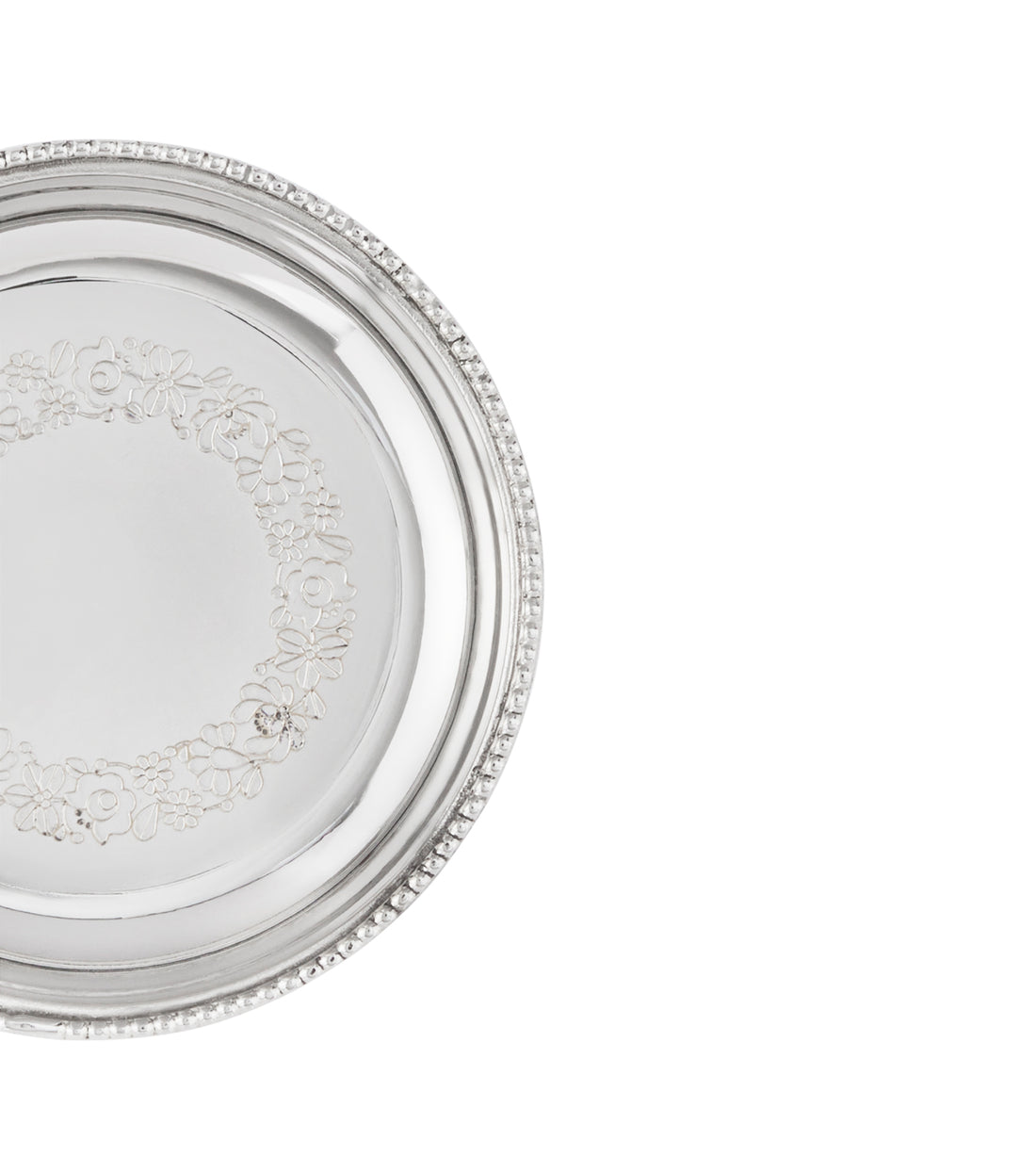 Flora Etched Coaster - Set of 2