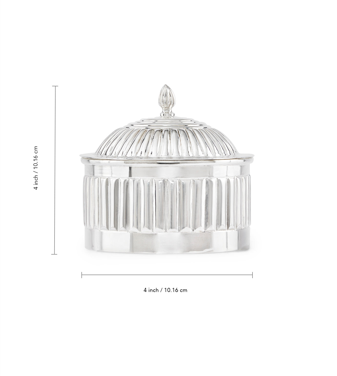Temple Dome Fluted Box