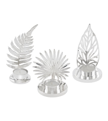 Foliage Trio Tea Light Holder - Set of 3