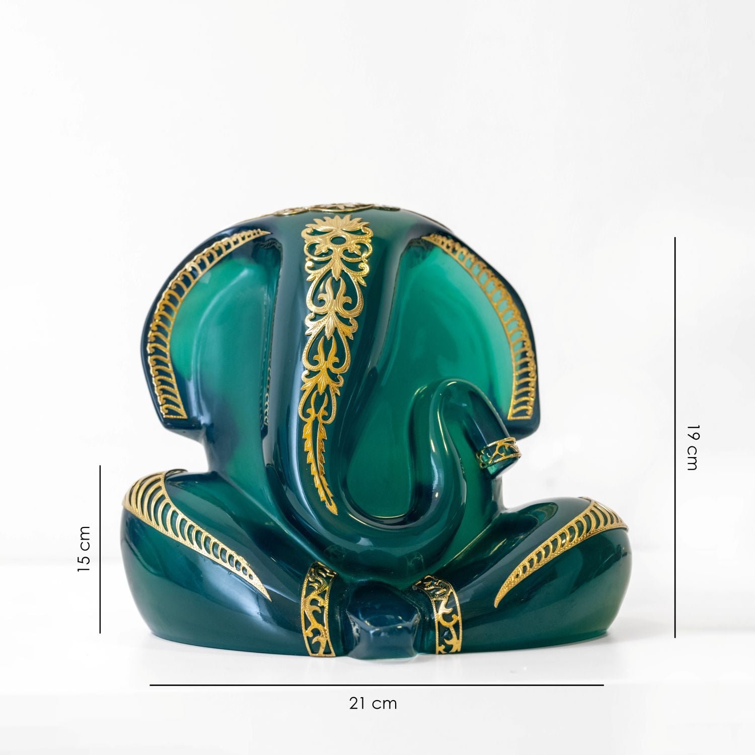 Emerald Green Ganesha