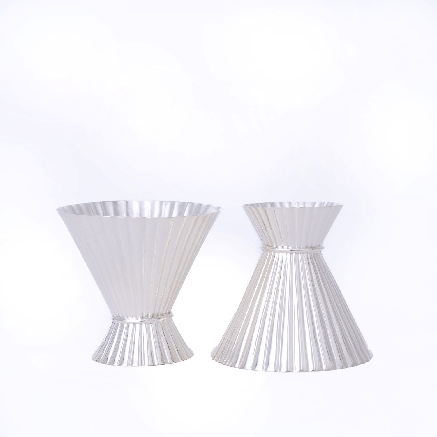 Conical Fluted Nut Bowls
