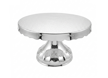 Scalloped Pedestal Cake Stand