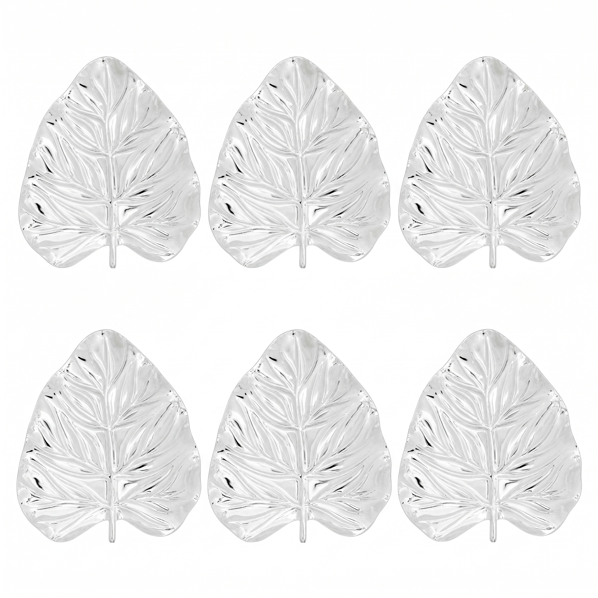 Foliage Tapas Plate - Peepal Leaf (set of 6)