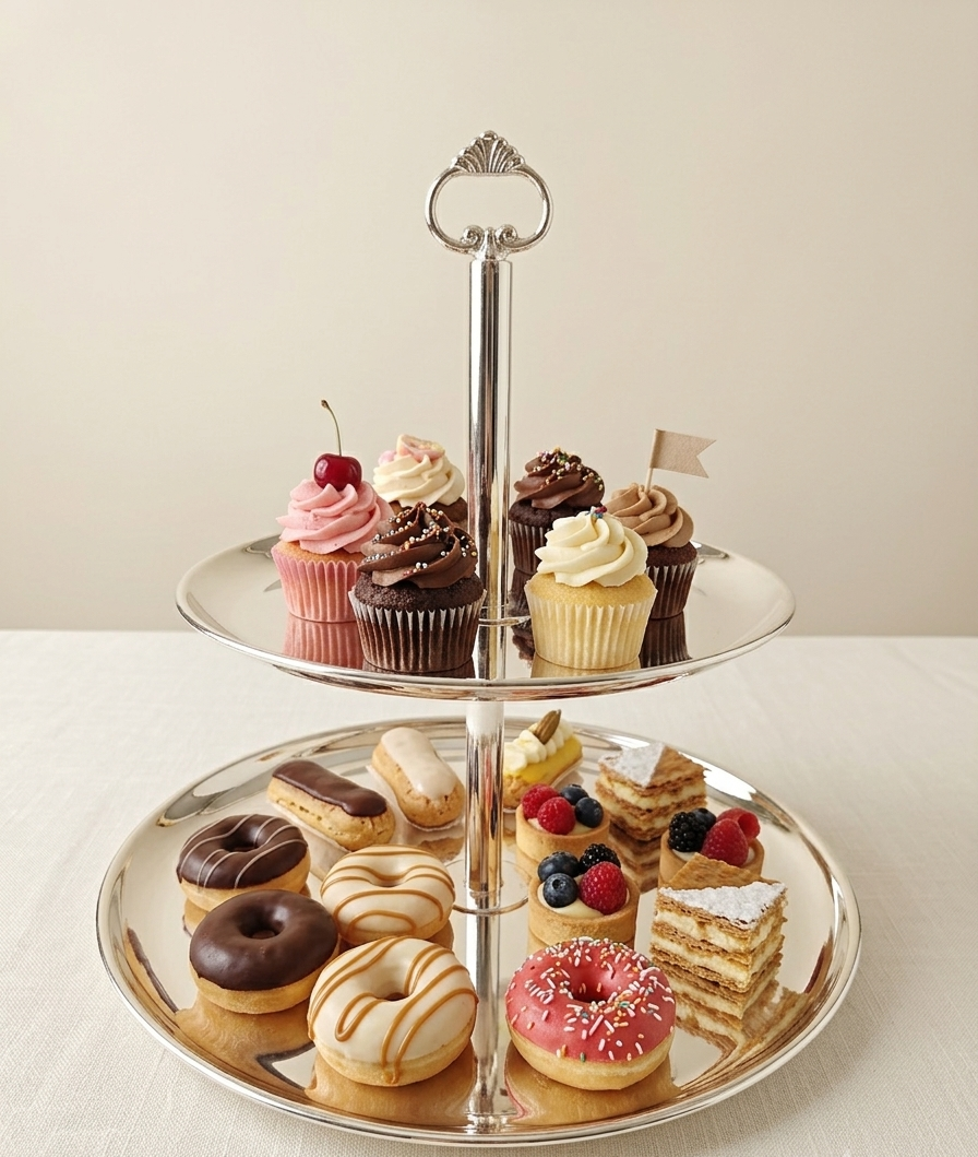 2 Tiered Cake Stand