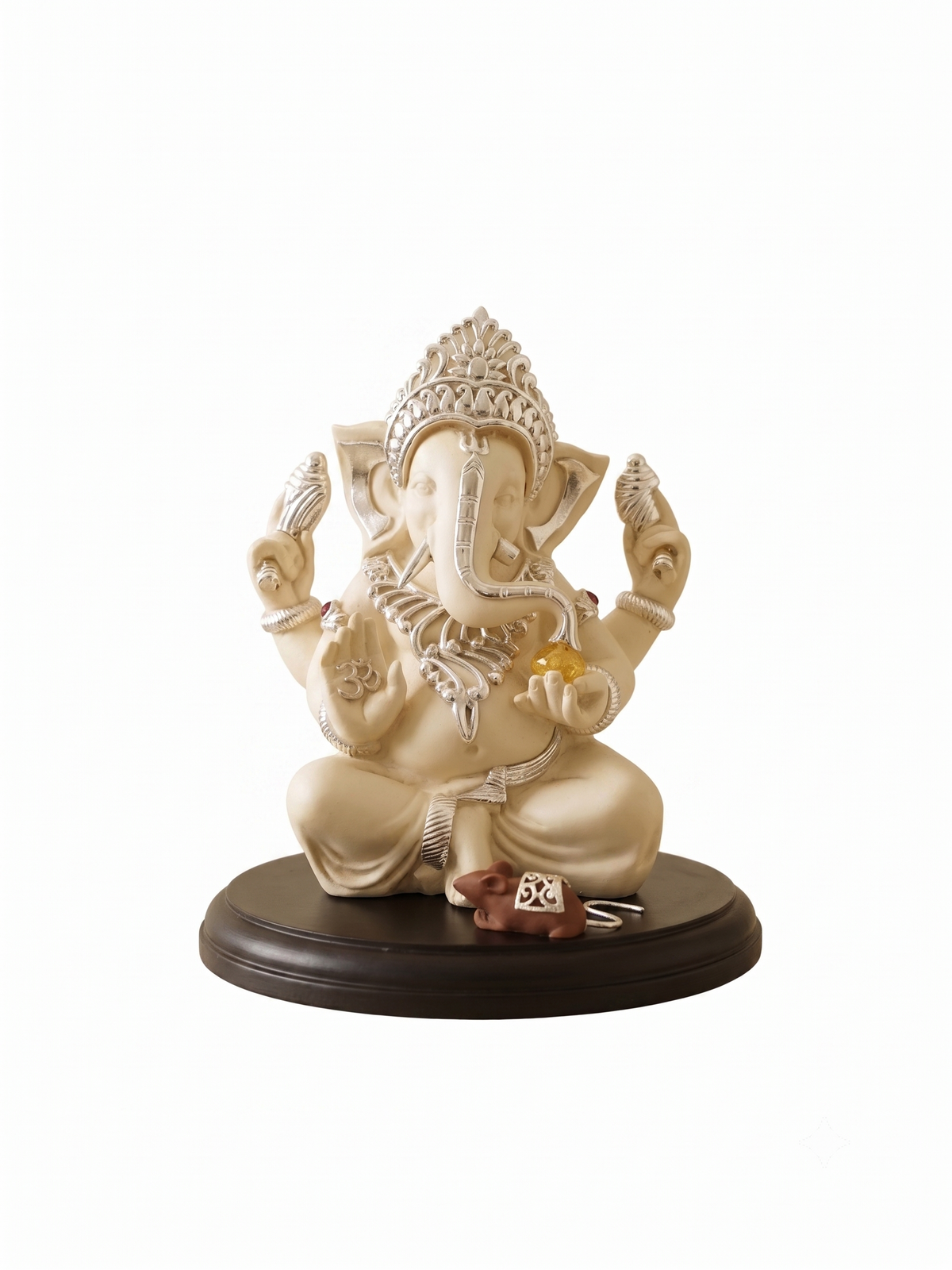 Ivory Ganesha Idol