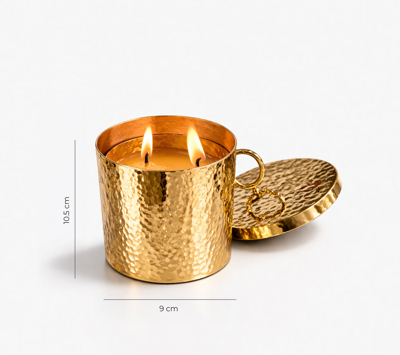 Candle Holder - Gold (Small)