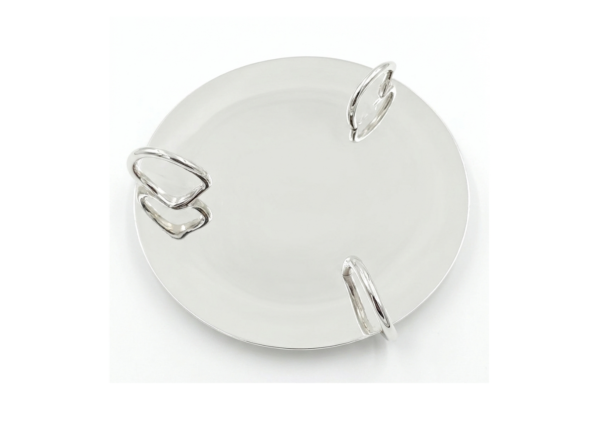 Tri-loop Handle Platter