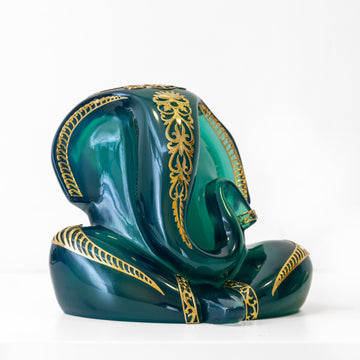 Emerald Green Ganesha