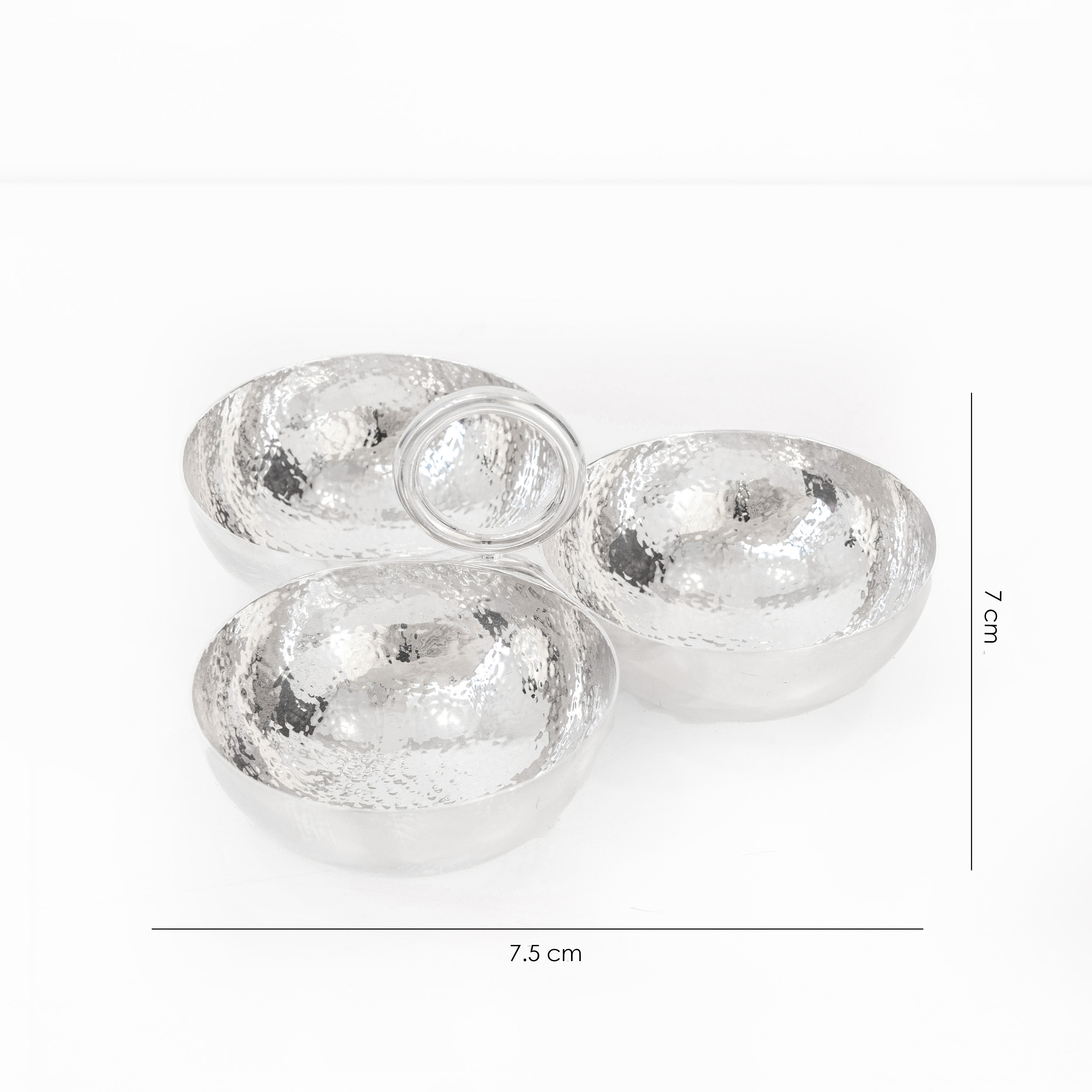 Trio Nut Bowl - Hammer (Small)