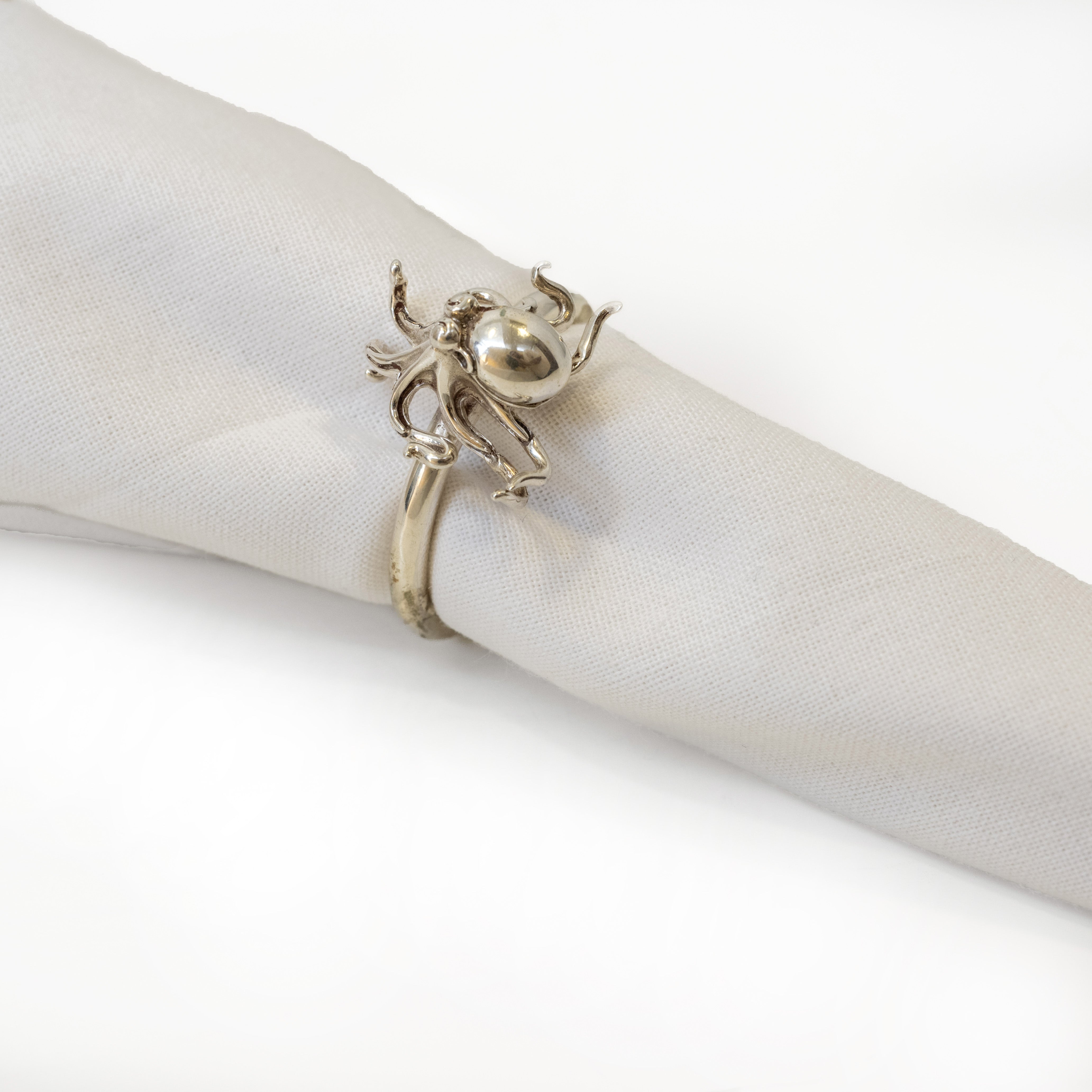 Octopus Napkin Ring (Set of 6)