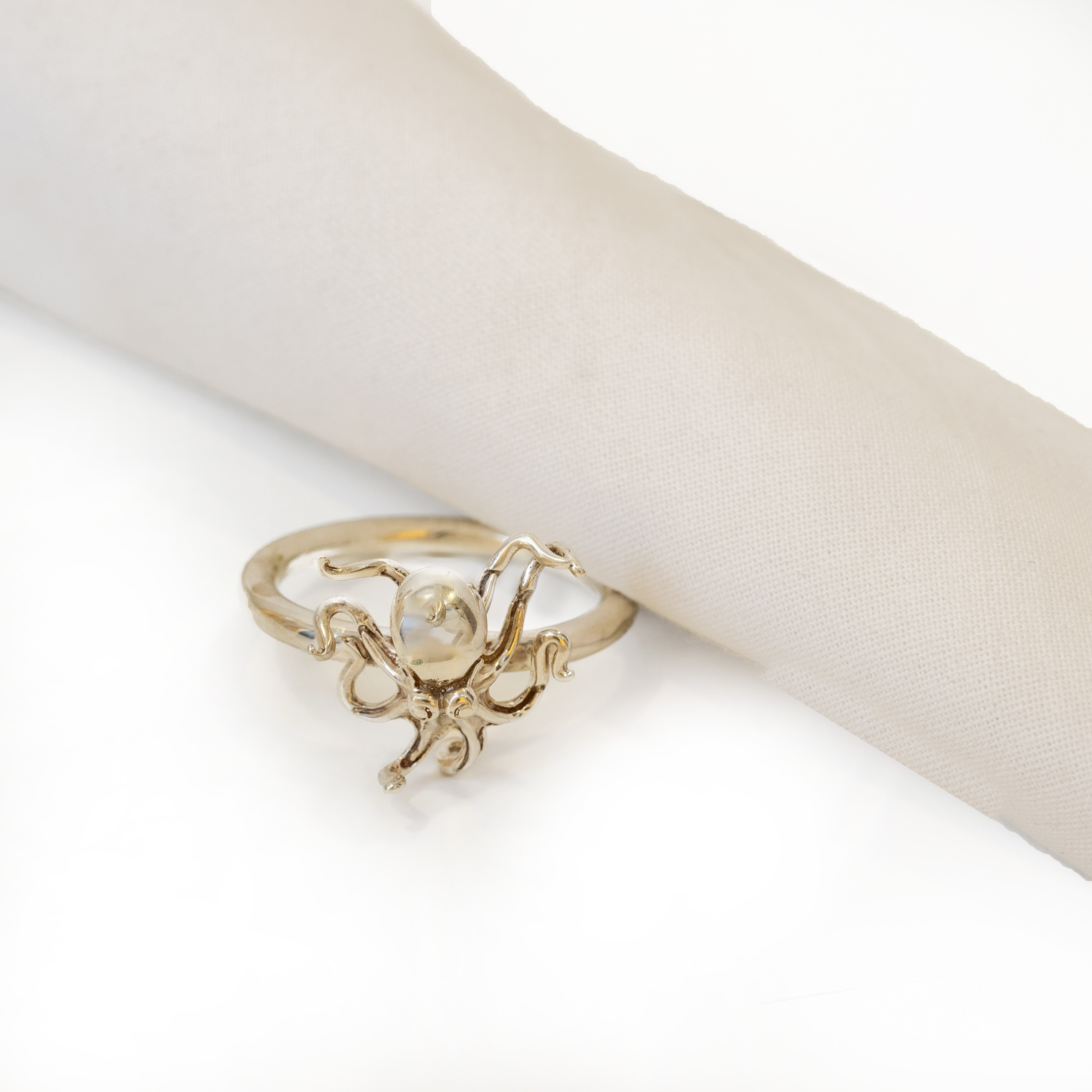 Octopus Napkin Ring (Set of 6)