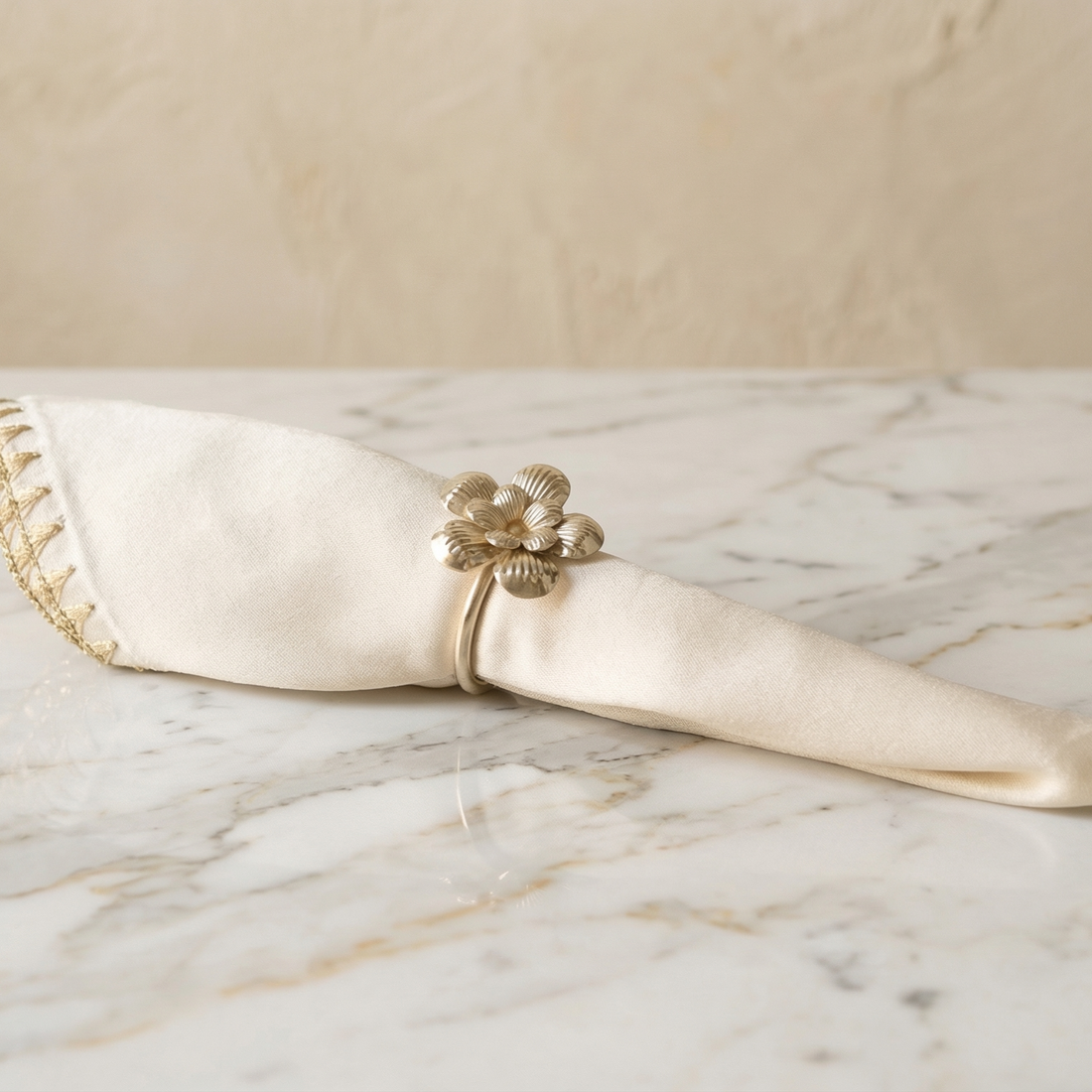 Flora Napkin Ring (Set of 6)