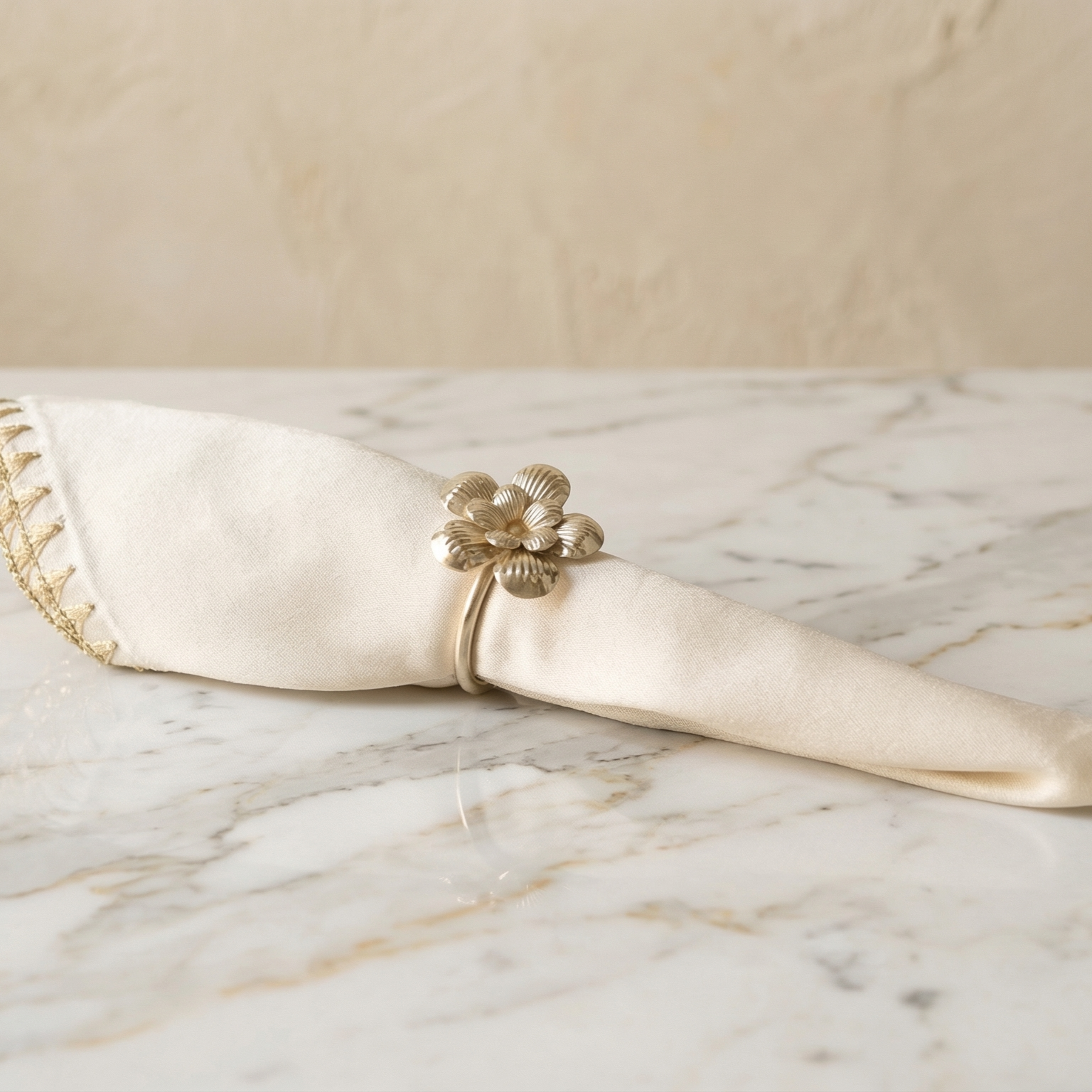 Flora Napkin Ring (Set of 6)