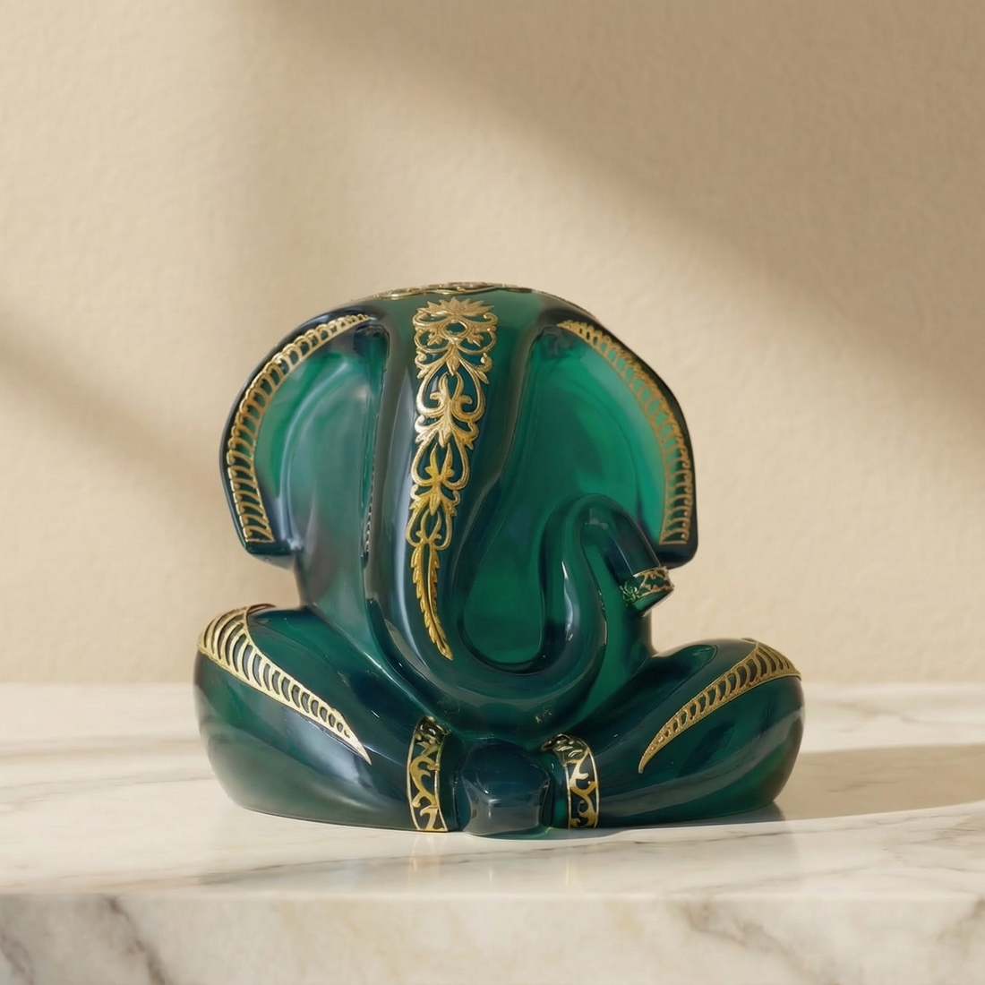 Emerald Green Ganesha
