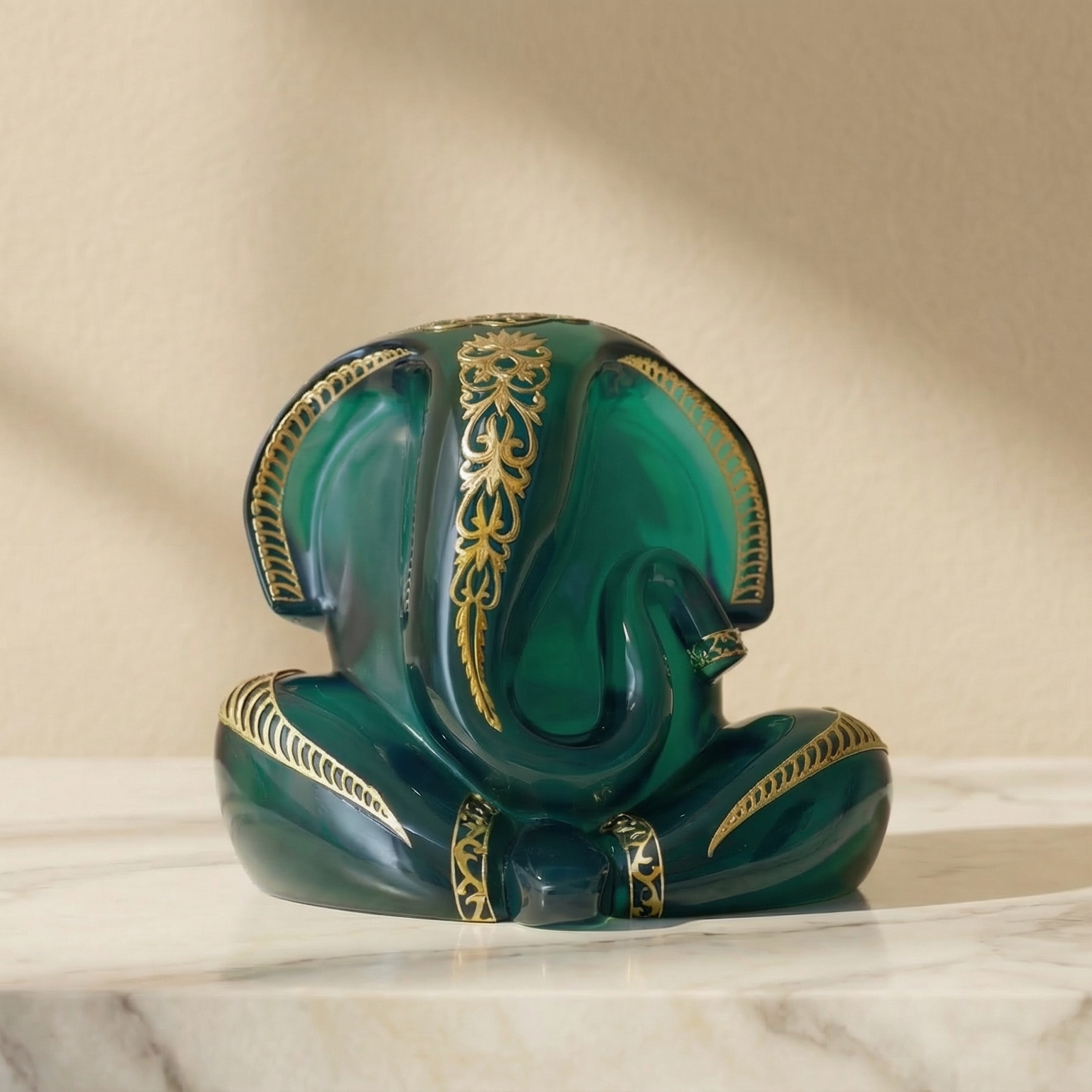 Emerald Green Ganesha