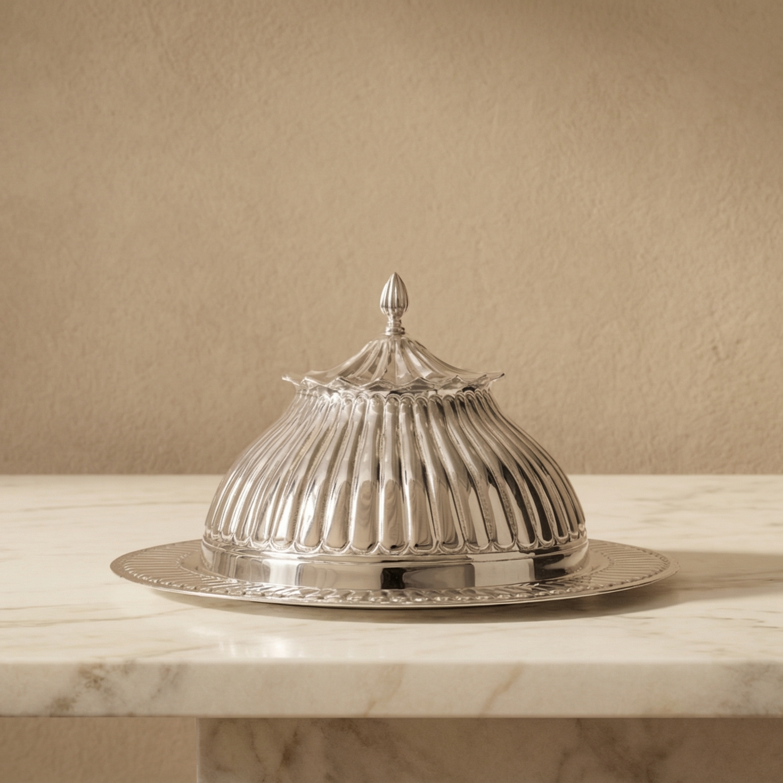 Lotus Dome Butter Dish