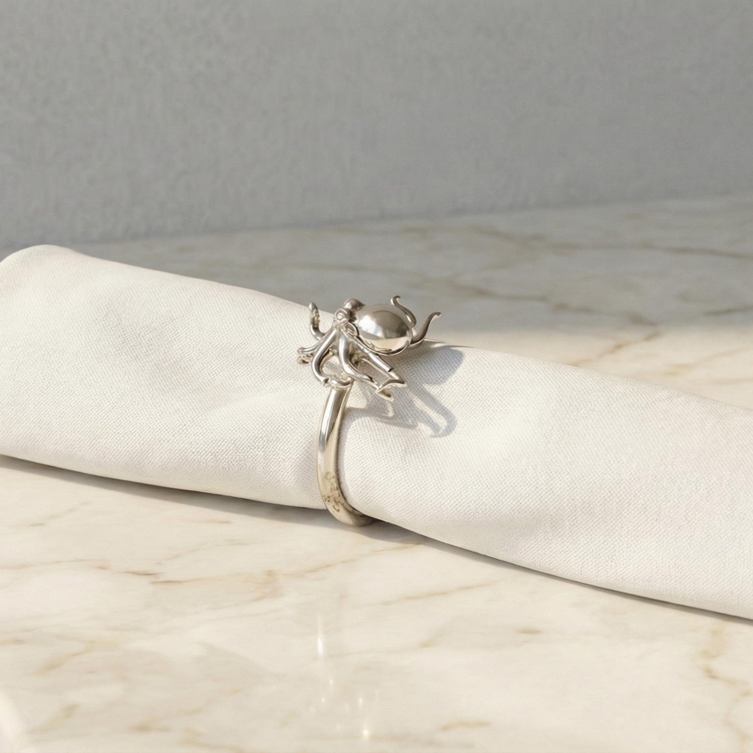 Octopus Napkin Ring (Set of 6)