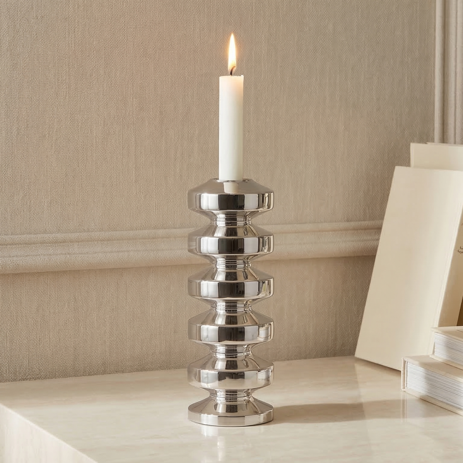 Art Decor Candle Holders (Set of 2)